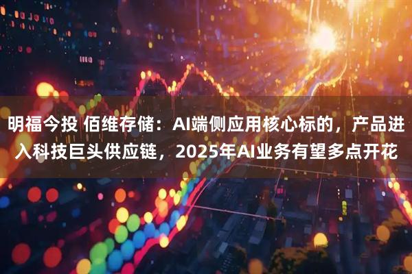 明福今投 佰维存储：AI端侧应用核心标的，产品进入科技巨头供应链，2025年AI业务有望多点开花